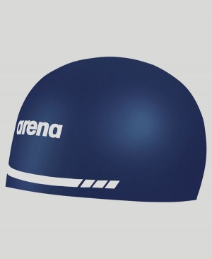 Arena 3D Soft Badekappe Navy | PUR88R-637