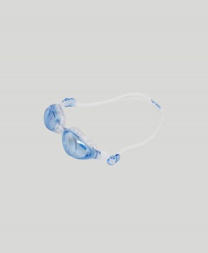 Arena Air-Soft Schwimmbrille Blau Weiß | EEB99T-503