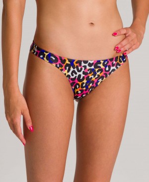 Arena Cheeta Heat Bikinihose Rosa Mehrfarbig | ELF83T-003