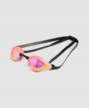 Arena Cobra Core Swipe Mirror Schwimmbrille Lila Rot | XAQ30Q-739