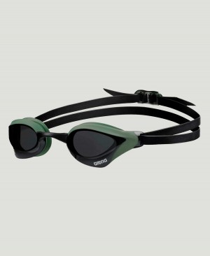 Arena Cobra Core Swipe Schwimmbrille Schwarz Grün | VHW10Y-370