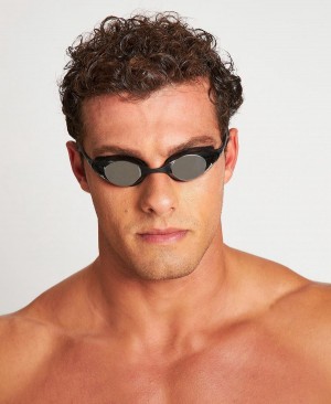 Arena Cobra Swipe Mirror Schwimmbrille Silber Schwarz | EZO70C-701