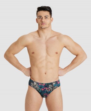 Arena Drew Kibler Kollektion Schwimmhose Blau Mehrfarbig | TQP13R-017