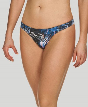 Arena Floral Allover Bikinihose Navy Mehrfarbig | XAF73O-379