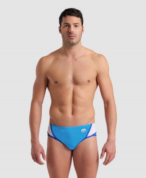 Arena Icons Panels Schwimmhose Türkis Weiß Blau | KBO21V-915