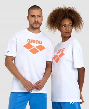 Arena Icons T-Shirt Weiß | UIJ21Y-696