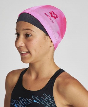 Arena Junior Smart Badekappe Rosa | FYC13S-692