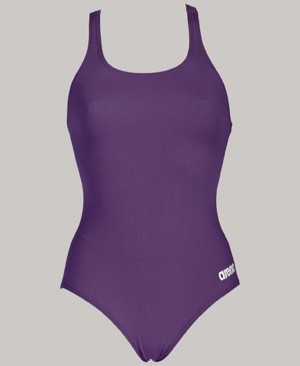 Arena Madison Swim Pro Back Badeanzug Lila | EBU18B-073