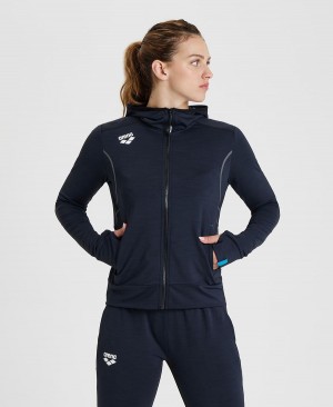 Arena Mit Kapuze Sport Spacer Jacke Schwarz | MBB23F-854