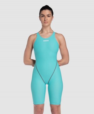 Arena Powerskin ST Next Eco Open Back Wettkampfanzug Blau | NJV79X-331