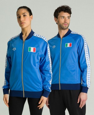 Arena Relax IV Nations Team Jacke Blau | KHZ46O-525