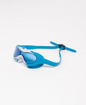 Arena Spider Kids Mask Schwimmbrille Blau Grau | XUN28M-527