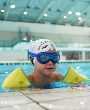 Arena Spider Kids Mask Schwimmbrille Blau | QTZ07F-446