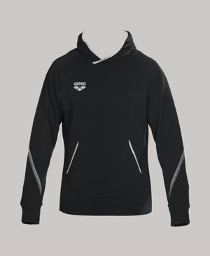 Arena Team Line Hoodie Schwarz | QXL29G-308