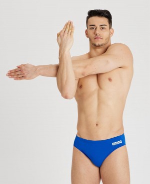 Arena Team Solid Schwimmhose Blau Weiß | MGE03N-595