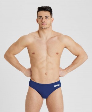 Arena Team Solid Schwimmhose Navy Weiß | BVU00S-426