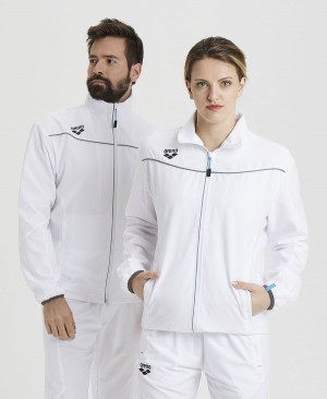 Arena Team Sports Panel Jacke Weiß | ILD37Q-855