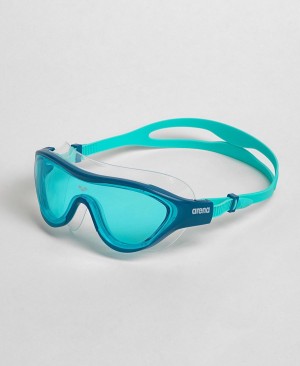 Arena The One Mask Schwimmbrille Blau Türkis | YWF40M-863