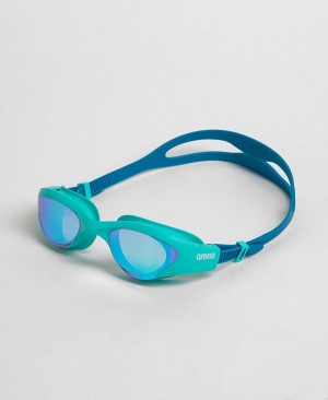 Arena The One Mirror Schwimmbrille Blau Navy | LJH87M-879