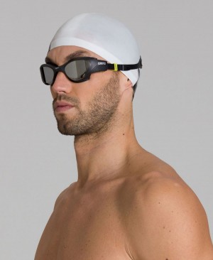 Arena The One Mirror Schwimmbrille Silber Schwarz | AGH94G-661