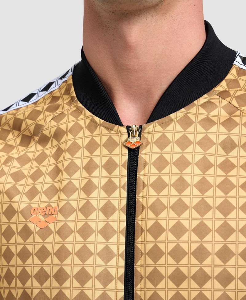 Arena 50th Anniversary Gold Relax IV Jacke Gold Mehrfarbig | PEP02E-317