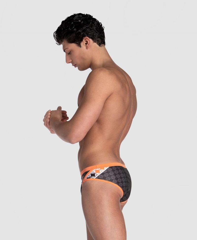 Arena 50th Anniversary Schwimmhose Schwarz Mehrfarbig | KSZ44Q-046