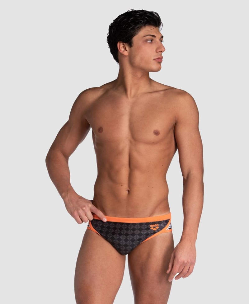 Arena 50th Anniversary Schwimmhose Schwarz Mehrfarbig | KSZ44Q-046