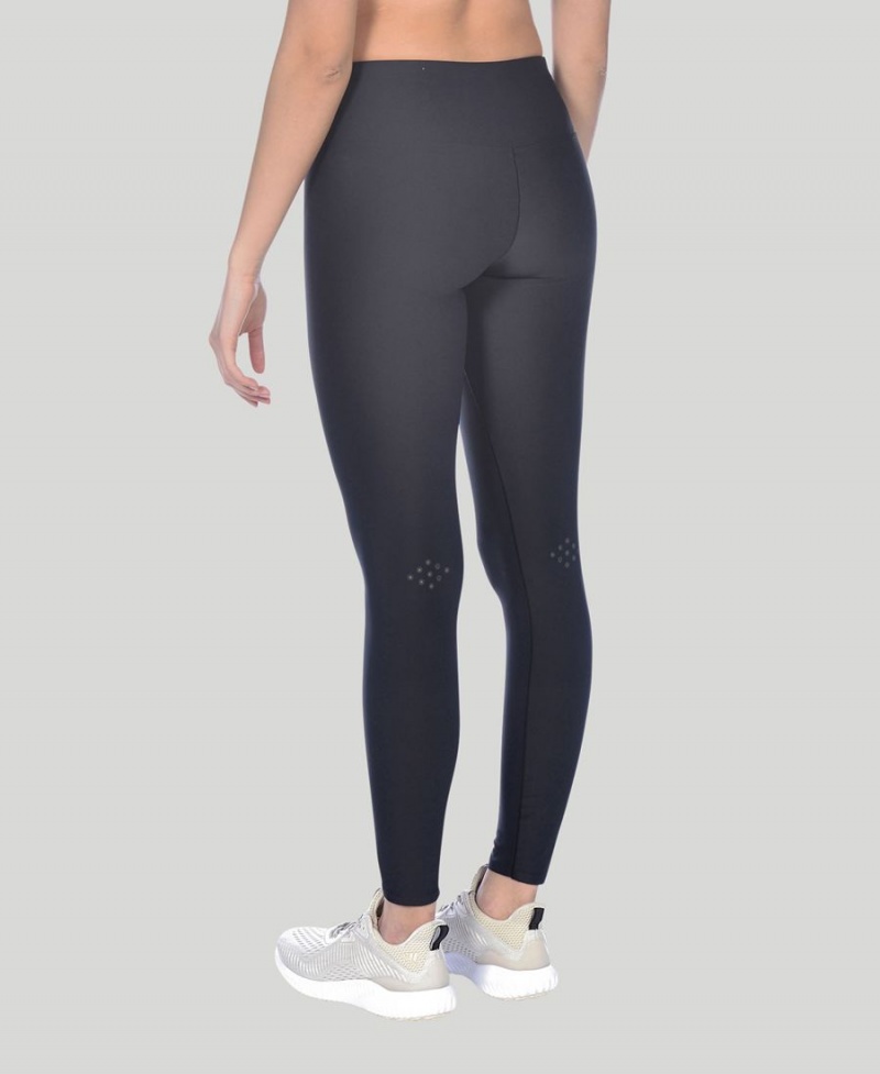 Arena A-One Long Leggings Schwarz | XVV66X-447