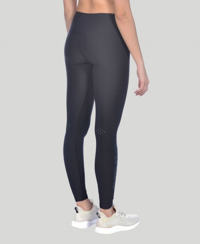 Arena A-One Long Leggings Schwarz | XVV66X-447