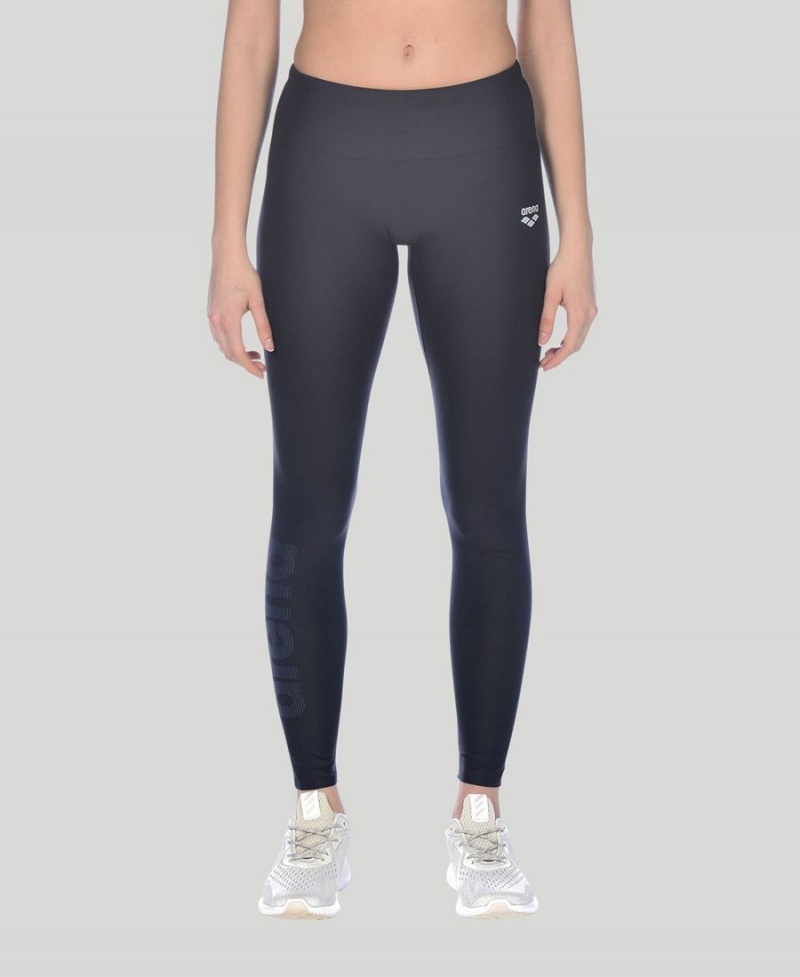 Arena A-One Long Leggings Schwarz | XVV66X-447