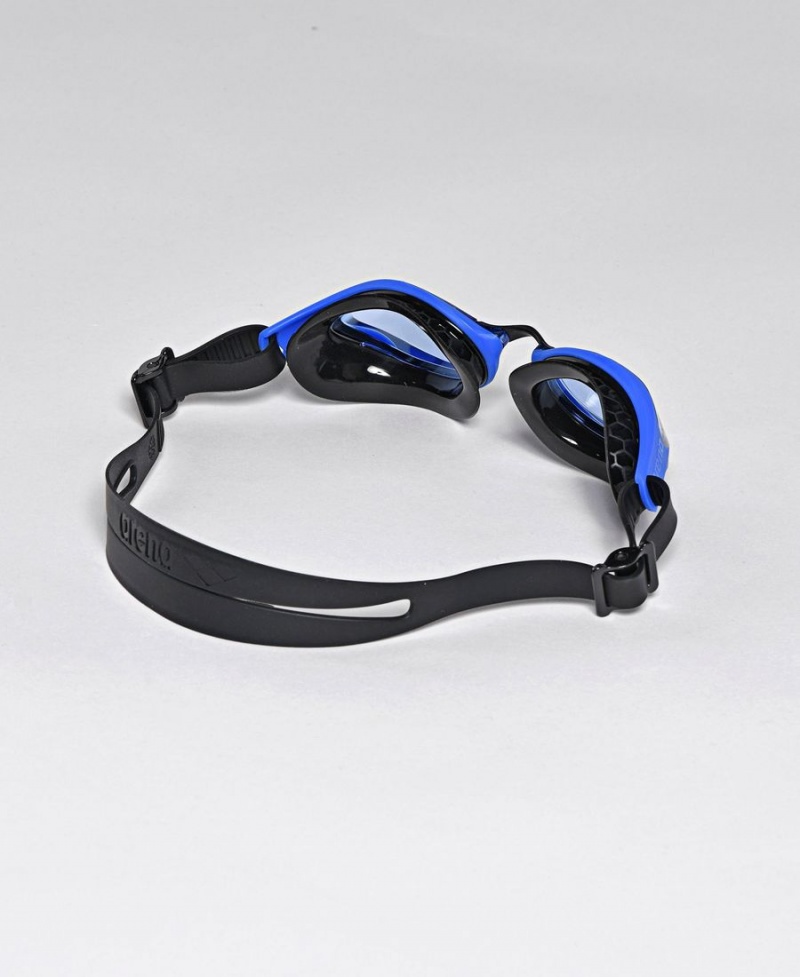 Arena Air-Bold Swipe Schwimmbrille Blau Schwarz | XYC48Y-433