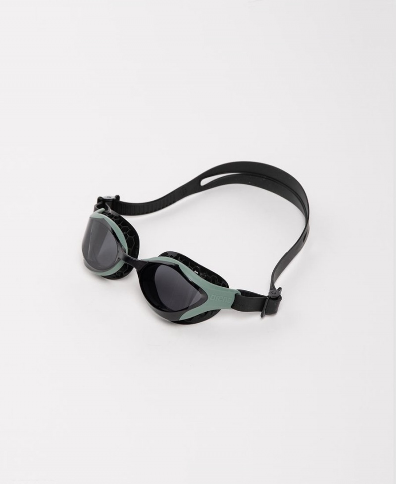 Arena Air-Bold Swipe Schwimmbrille Olivgrün Schwarz | CWC27W-946