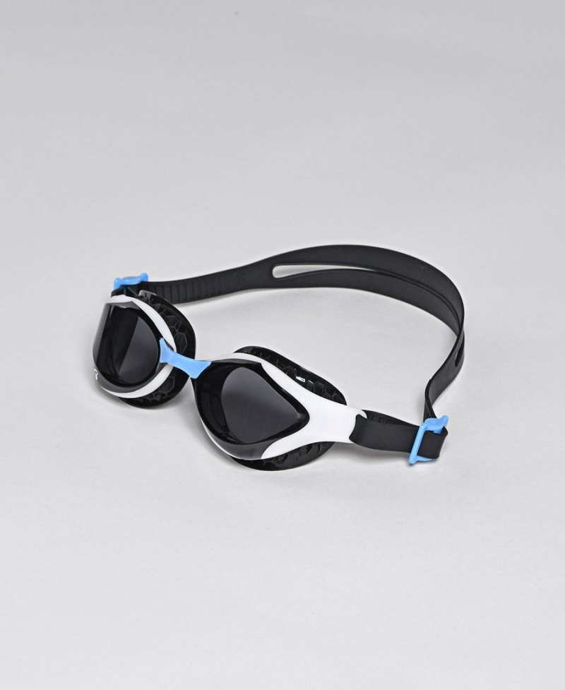 Arena Air-Bold Swipe Schwimmbrille Weiß Schwarz Blau | FWB18U-304