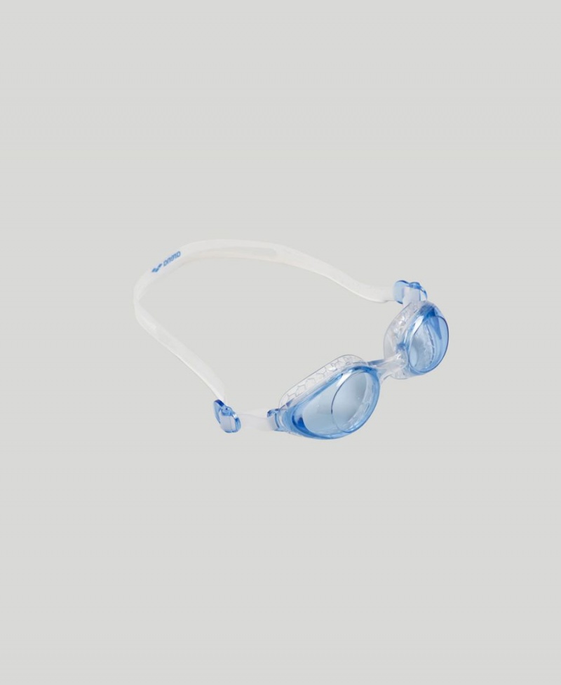 Arena Air-Soft Schwimmbrille Blau Weiß | EEB99T-503