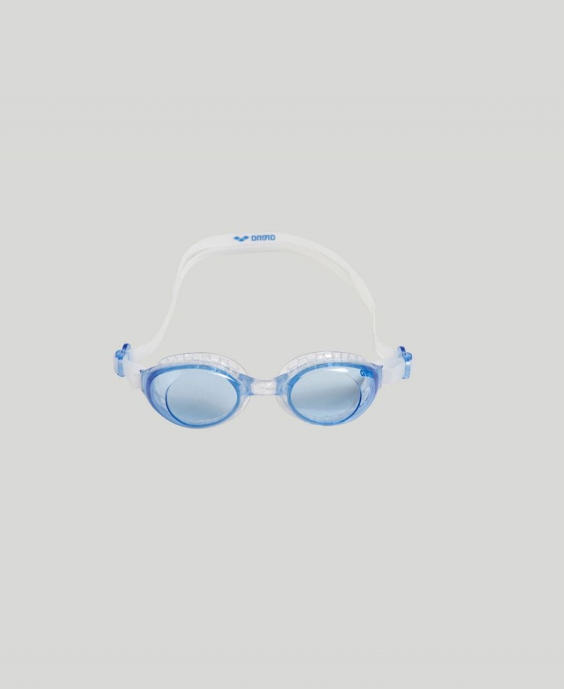 Arena Air-Soft Schwimmbrille Blau Weiß | EEB99T-503