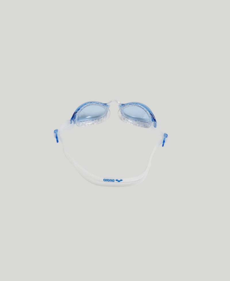 Arena Air-Soft Schwimmbrille Blau Weiß | EEB99T-503