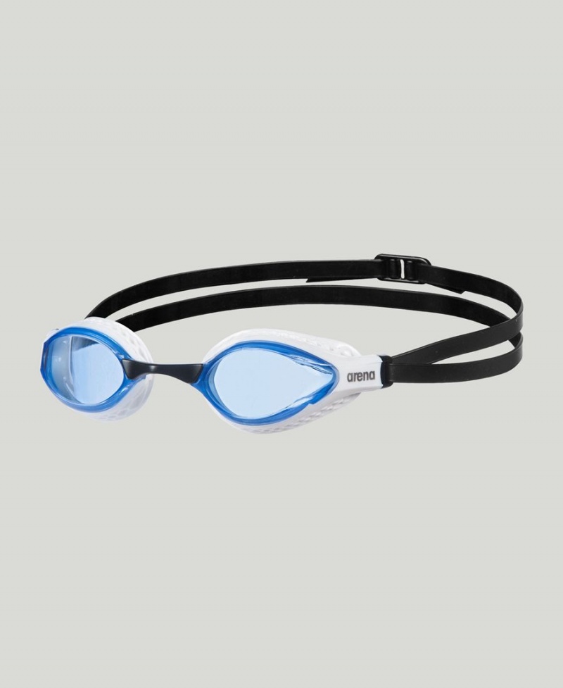 Arena Air-Speed Schwimmbrille Blau Weiß | SUZ36U-483