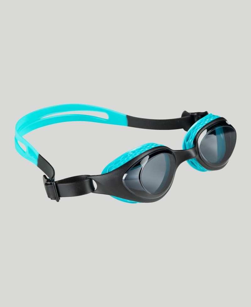 Arena Air JR Schwimmbrille Blau Schwarz | XQO02C-157