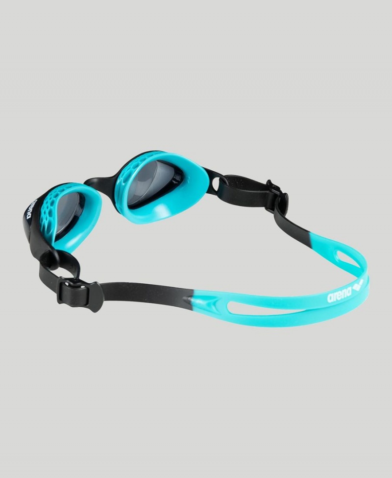 Arena Air JR Schwimmbrille Blau Schwarz | XQO02C-157