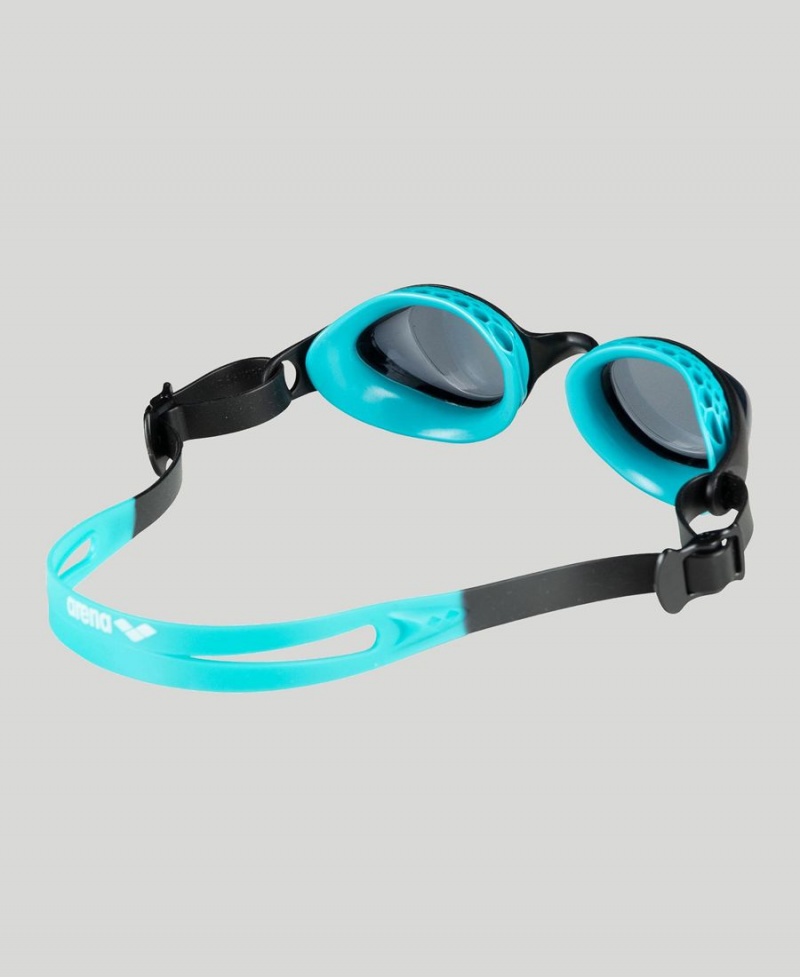 Arena Air JR Schwimmbrille Blau Schwarz | XQO02C-157