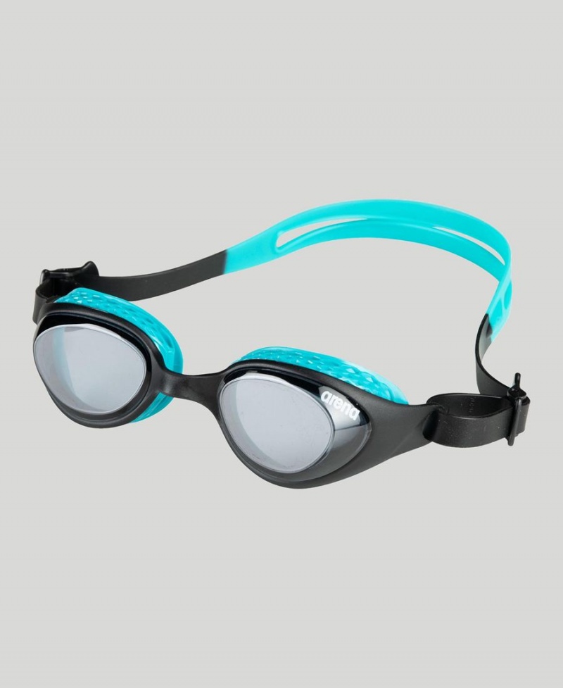 Arena Air JR Schwimmbrille Blau Schwarz | XQO02C-157