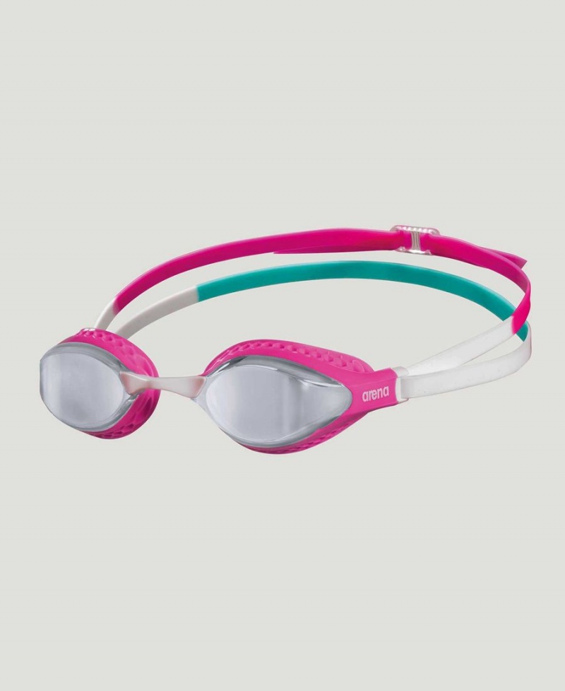 Arena Air Speed Mirror Schwimmbrille Silber Rosa Mehrfarbig | XFV18M-020