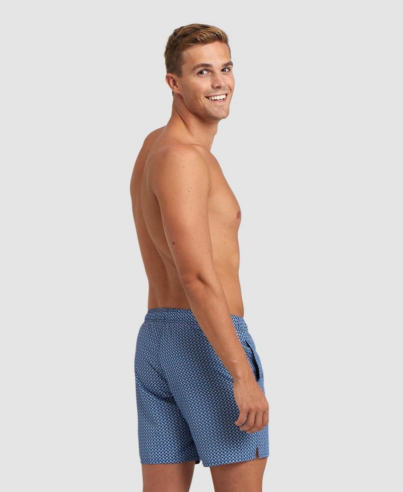 Arena Allover Beach Kurze Hose Blau Mehrfarbig | NLA17K-020