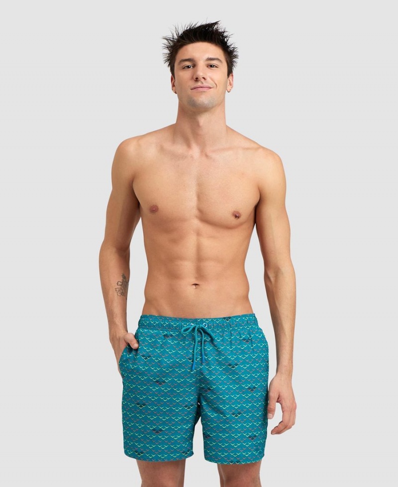 Arena Allover Beach Kurze Hose Grün | OGJ99K-632