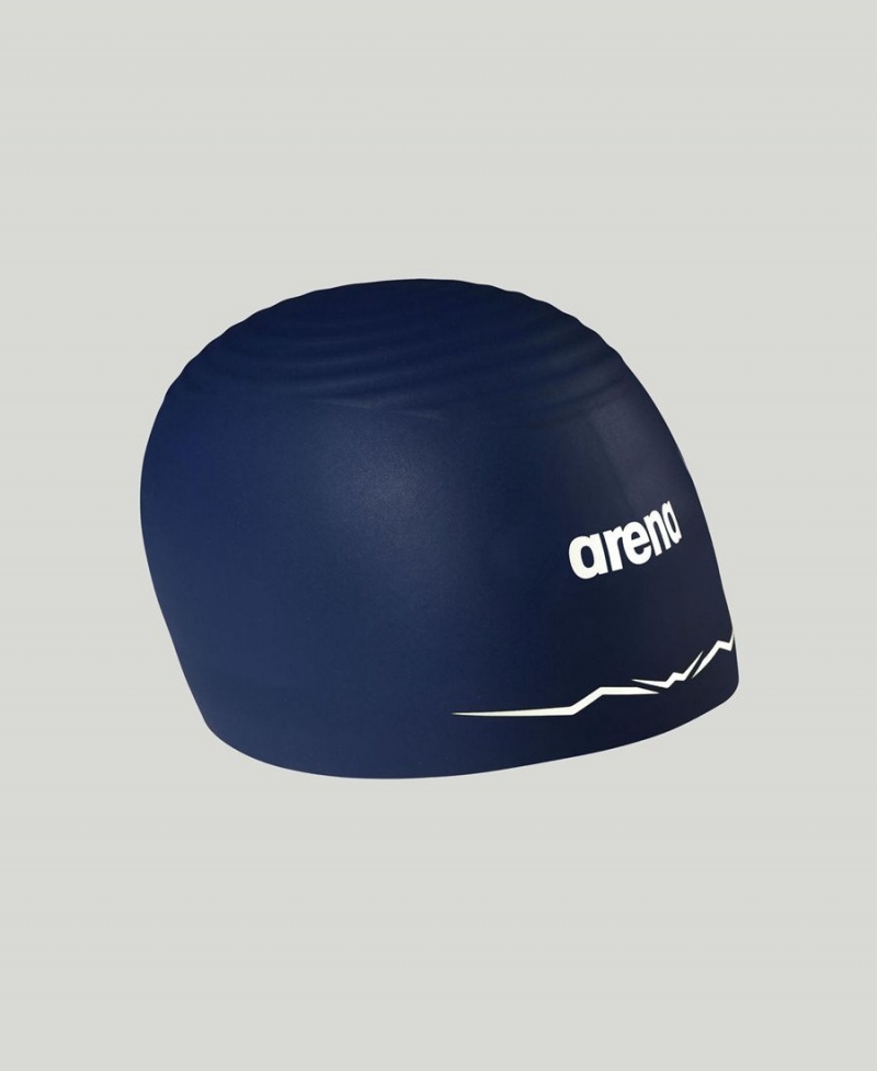 Arena Aquaforce Wave Badekappe Navy | LEZ68L-622