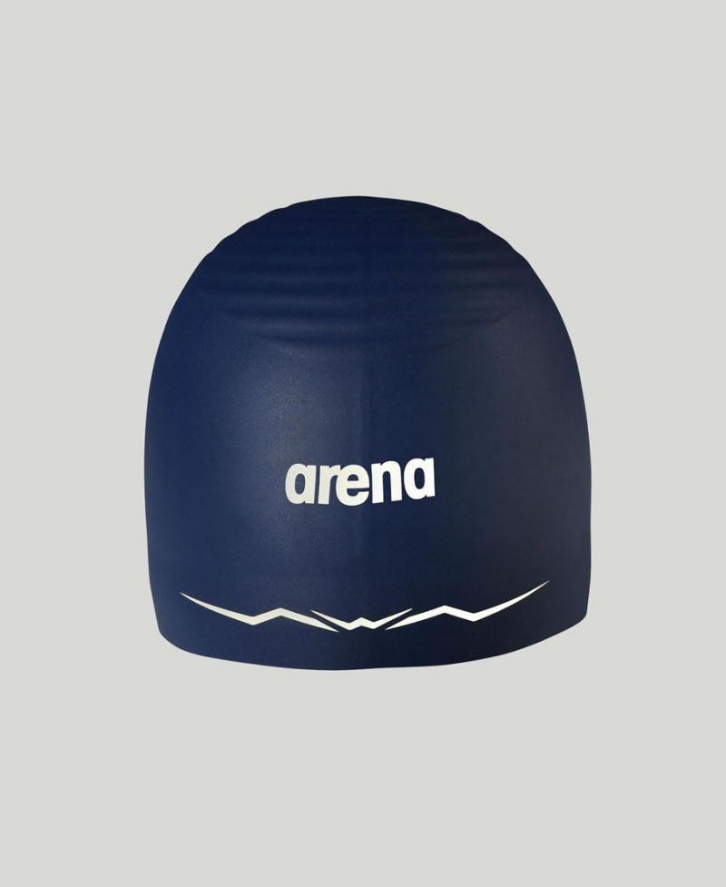 Arena Aquaforce Wave Badekappe Navy | LEZ68L-622