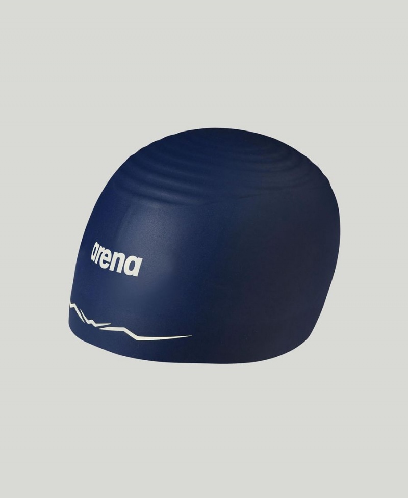 Arena Aquaforce Wave Badekappe Navy | LEZ68L-622