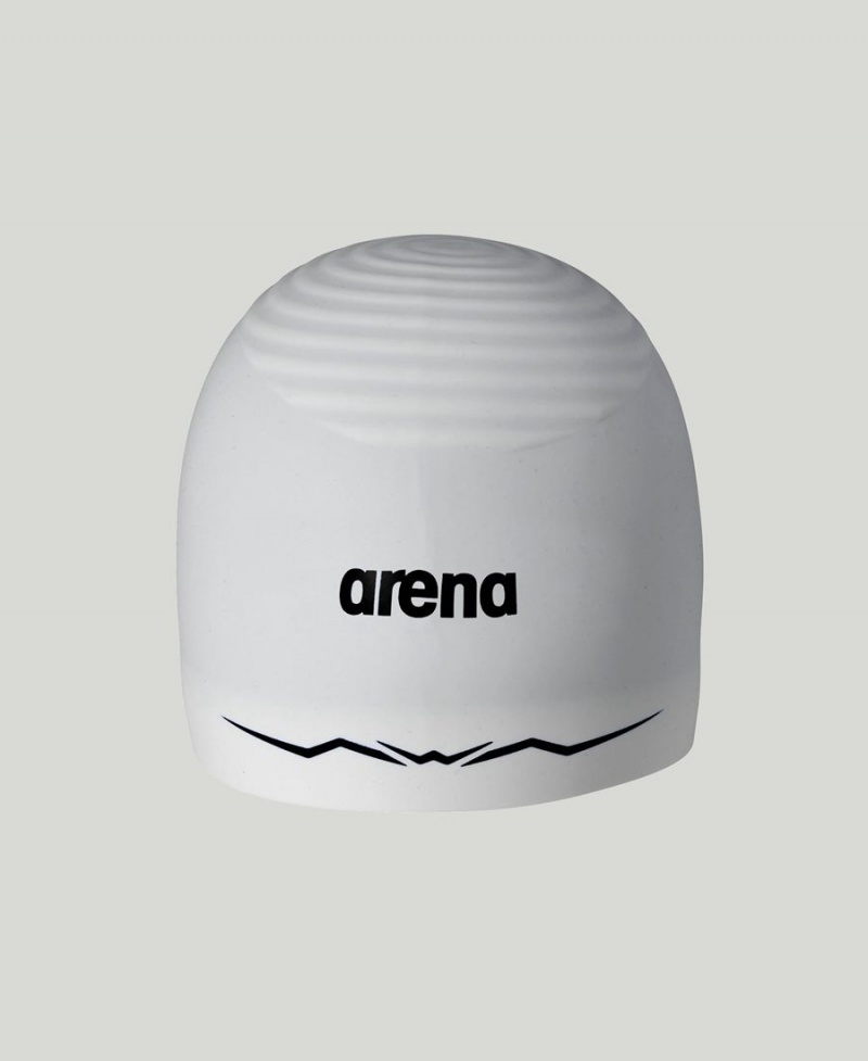 Arena Aquaforce Wave Badekappe Weiß | QNR87A-739