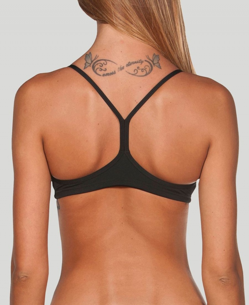 Arena BE Bandeau Bikinioberteil Schwarz | ICT90V-541