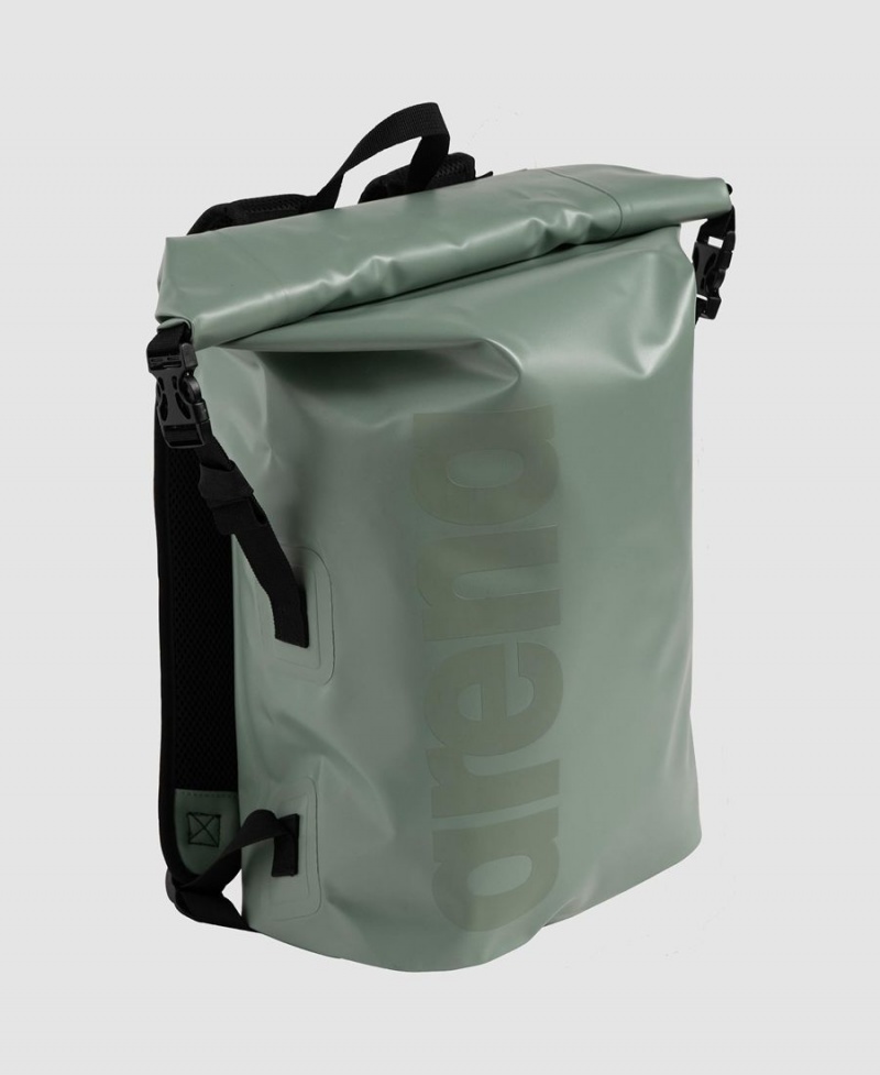 Arena Big Logo Dry 20 Rucksack Grün | TUL63Y-915